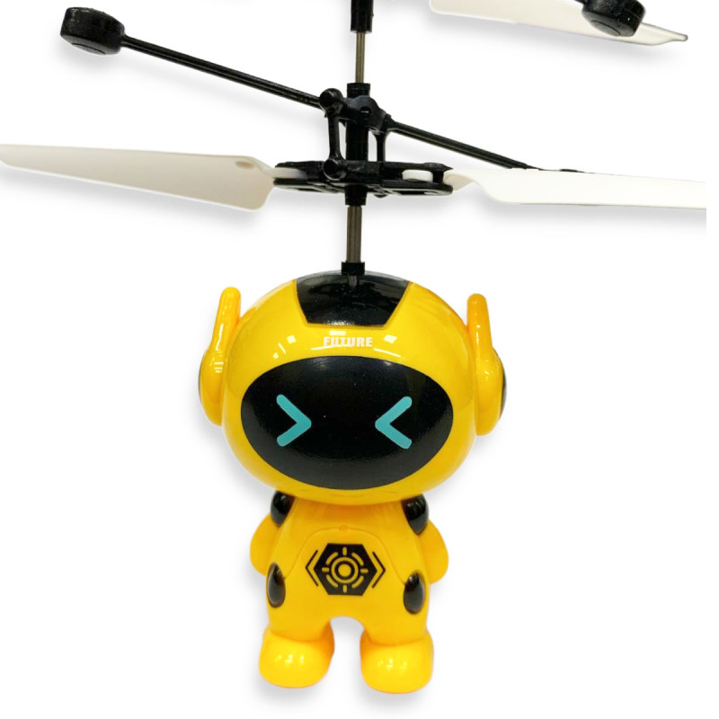 Mini Drone Brinquedo Infantil Robô Voa Com Infravermelho