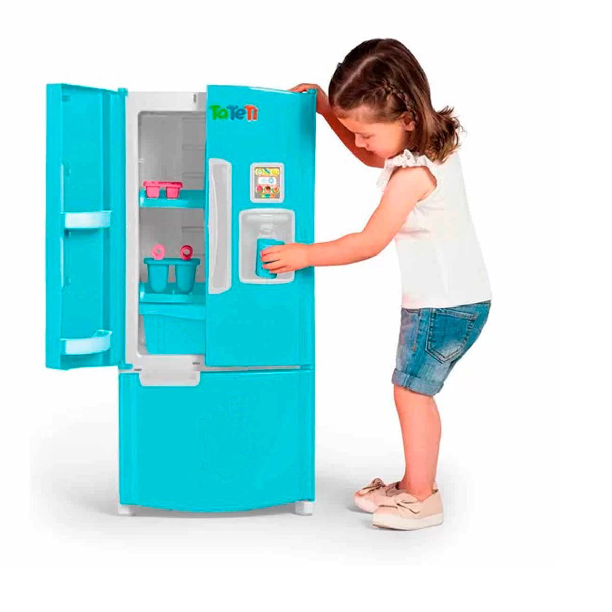 Geladeira Infantil Frost Fun com Acess rios TaTeTi Azul
