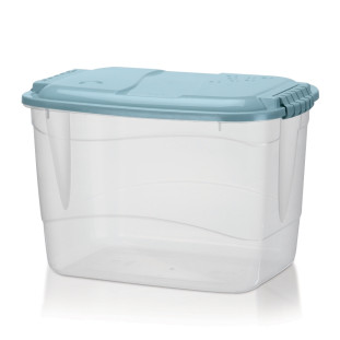 Container Organizador Transparente C/ Tampa 20L Rainha