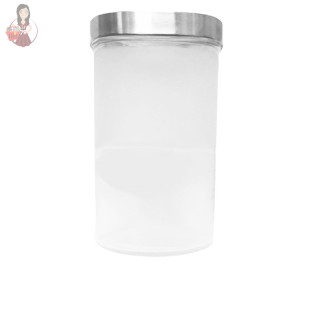 Pote De Vidro Hermético Com Fecho Em Silicone 900 ml