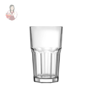 Copo De Vidro Transparente 420ml Para Àgua/Suco