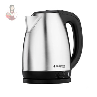 Chaleira Elétrica Cadence Inox Control 1,8L 110v