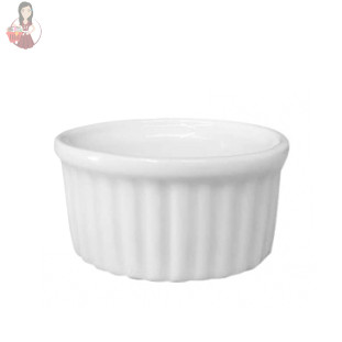  Ramequim/Ramekim Grande 210ml Porcelana 5x10,5cm P/Molhos