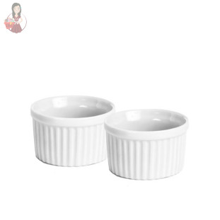 2  Ramekim/Ramequim  Mini Porcelana 40ML Pote Para Molho