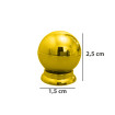 Kit 10 Puxador Pequeno Bola Dourado Com Parafuso.jpg