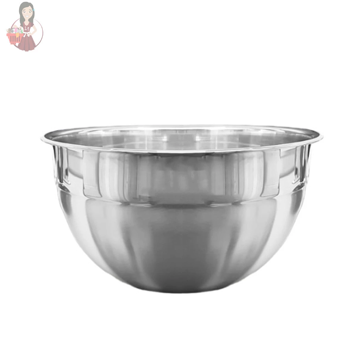 Tigela Bowl Aço Inox 18cm Profissional Fundo Multiuso