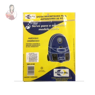 Saco P/ Aspirador de Pó Clario C/3 Pçs
