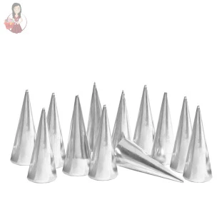 Forminha Canudo Para Massa Folhada N°2 12 Pç