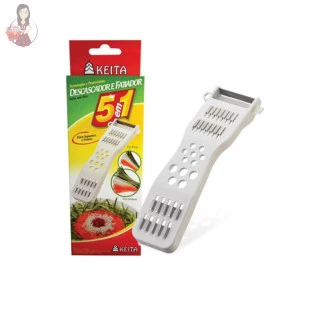 Descascador Fatiador De Legumes E Frutas 5 Em 1.
