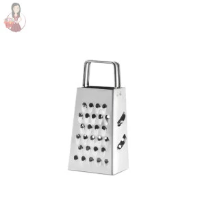Kit Com 6 Mini Ralador 4 Faces Aço Inox Original 