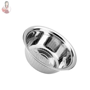 Escorredor de Arroz Legumes Inox 25cm.