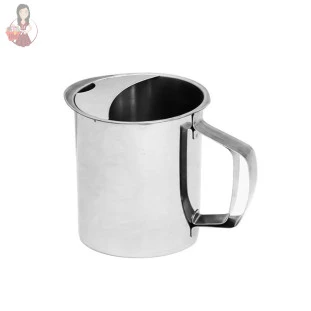 Jarra Cozinha Meia Tampa Inox C/ Aparador De Gelo 1,8 Litros