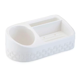 Porta Detergente Esponja Com Base Plástica Para Pia Cozinha