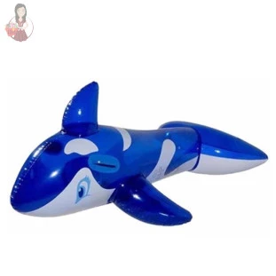 Boia Inflável Infantil Baleia Azul.