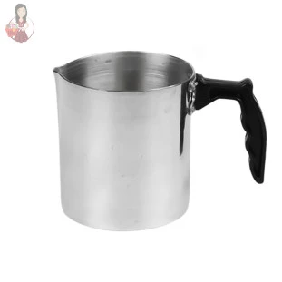 Leiteira Caneca Fervedor de Leite Aluminio Cozinha 900ml