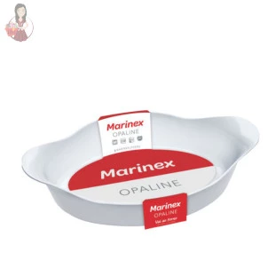  Assadeira Oval Pequena Temperado 24x15cm 600ml 
