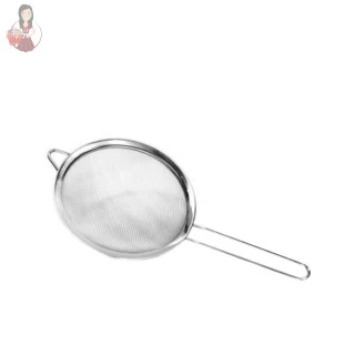 Peneira Inox de Cozinha Coador Inox Grande 14 cm 