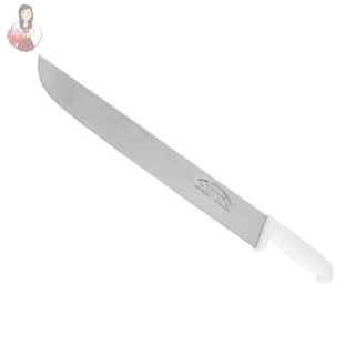 Faca para Carne N.14 Churrasco de Inox Cabo Branco