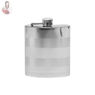 Cantil de inox 180ml 11x9,5x2,5cm Caerus