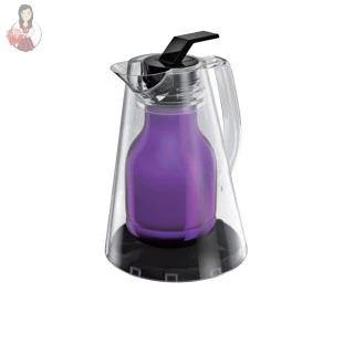 Bule Térmico Milan Cristal Roxo 0,5L