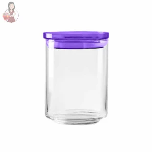Pote De Vidro  Multiuso Hermético  Médio 864ML 