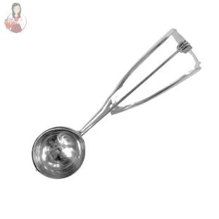 Colher de Sorvete Aço Inox 23 cm com Ejetor