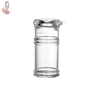 Meleira Porta Mel  Com Tampa Transparente 12x5,5cm