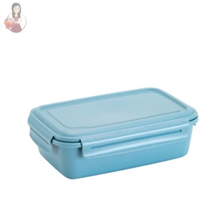 Pote Baixo Com Travas laterais 600ml Colors