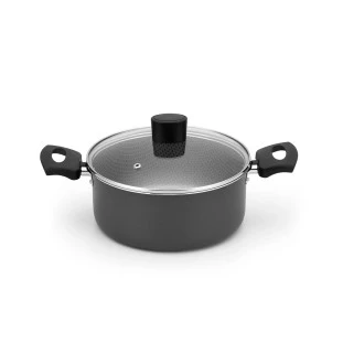Caçarola Enjoy C / TP De Vidro Antiaderente N°26cm