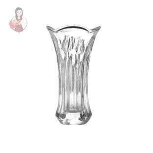 Vaso Decorativo Musala De Vidro Luxo Sala Escritorio