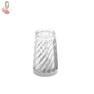 Saleiro De Mesa Twist 80ml Em Poliestireno Estilo Elegânte 