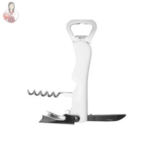 Abridor De Garrafa E Saca Rolha 12Cm Aço inoxidável