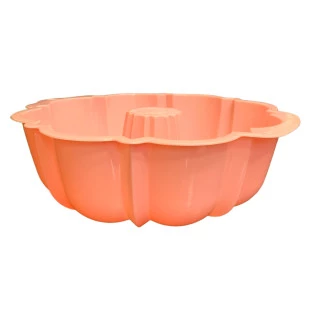 Forma Para Pudim Bolo 1,8L Plástico Com Furo Para Microondas