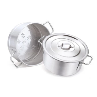 Caçarola a Vapor Industrial De Alumínio N 38 Linha Nacional