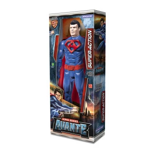 Boneco Super Heroes Avante Action Infantil-Super Man