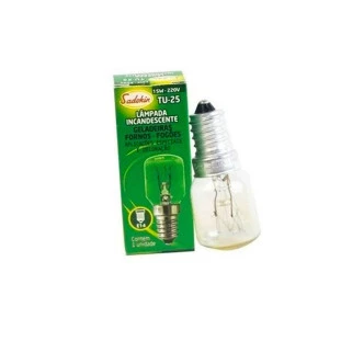 Lâmpada Incandescente Geladeira/Forno 220v TU-25 