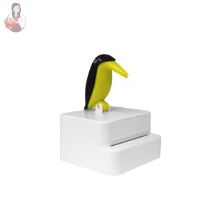 Paliteiro de Mesa de Passarinho Pega Palito de Dente Keita.