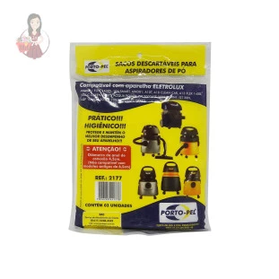 Sacos Descartáveis Para Aspiradores de Pó Eletrolux 2177