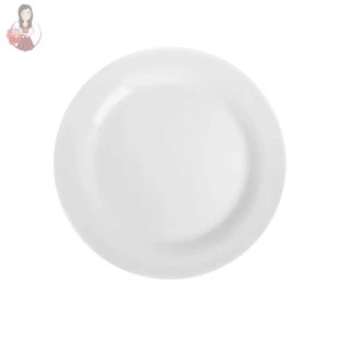 Jogo De Pratos Temperado Menu 24cm Raso Para Refeição 6pçs 