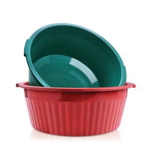 Bacia Grande De Plástico Redonda Multiuso 18l Cor Sortida