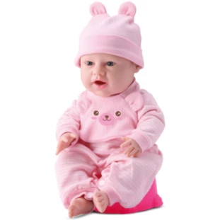Boneca New Born Come e Faz Caquinha Com Acessorios 