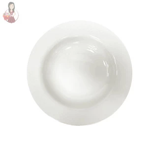 Cj. 6 Pratos Fundos Para Refeições 25cm Porcelana