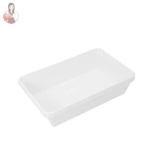 Travessa Retangular Funda de Melamina 23x14Cm.