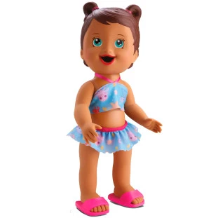 Boneca Verão Morena com Massinha de Glitter My Little