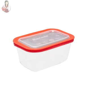 Pote Com Tampa Mantegueira Retangular Marinex 700ml Nadir