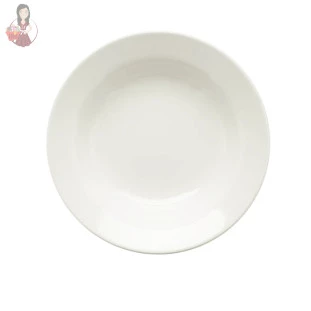 Prato Fundo Branco 22cm 1un Biona Oxford 