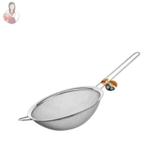 Peneira de Inox 20cm Moderna Com Alça