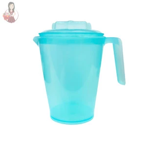 Jarra De Plastico Pequena 1L Collors Para Cozinha Redonda