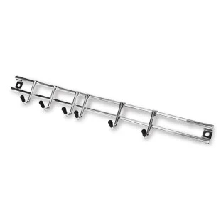 Suporte de utensílios com 6 ganchos em Inox 