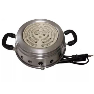 Fogareiro Elétrico Portátil 1 Boca Alumínio 110v Camping 